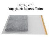 Yapışkanlı Balonlu Torba 40x40 cm (1 sipariş=100 adet)