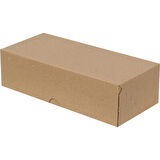 Kraft Kargo Kutusu-100 adet (20x13x7,5 cm-Kilitli Kutu)