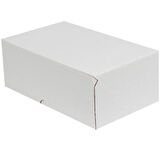 Beyaz Kilitli Kargo Kutusu / Ebat: 35x24x14 cm (100 adet)