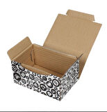 Siyah Kilitli Kargo Kutusu / Ebat: 15,5x11x7,5 cm (100 adet)