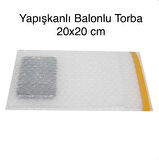 Yapışkanlı Balonlu Torba (20x20 cm)-100 adet