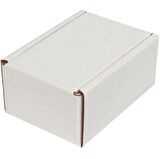Beyaz Kilitli Kargo Kutusu / Ebat: 10x7x4,5 cm (100 adet)