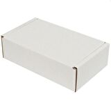 Beyaz Kilitli Kargo Kutusu / Ebat: 16x8x3 cm (100 adet)