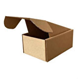 Kraft Kilitli Kargo Kutusu / Ebat: 10x7x4,5 cm (100 adet)