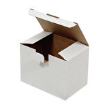 Beyaz Kilitli Kargo Kutusu / Ebat: 15x10x11 cm (100 adet)