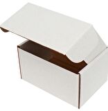Beyaz Kilitli Kargo Kutusu / Ebat: 12x8x6,5 cm (100 adet)