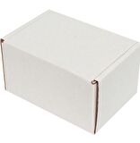 Beyaz Kilitli Kargo Kutusu / Ebat: 12x8x6,5 cm (100 adet)