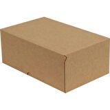 Kraft Kilitli Kargo Kutusu / Ebat: 23,5x10x4,5 cm (100 adet)
