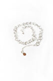 ÇİFT HALKA ÖRÜLMÜŞ GÜMÜŞ CHOCKER
