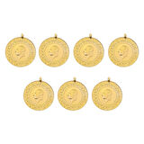 İstanbul Bilezik Yeni Kulplu Ziynet Tam Altın 7 Adet