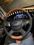 Ford Fmax Kahverengi Siyah Direksiyon Kılıfı