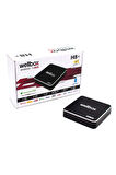 Wellbox H8+ Android Tv Box Wi-Fi İnternet Bluetooth HDMI