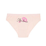 Pamuklu Elastan Kadın Külot 3’lü Paket Klasik Kesim Penye Kumaş Desenli