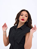 Modavera 6338 ELBİSE-SİYAH