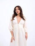 Modavera 7096 ELBİSE-KREM