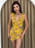 Modavera Lenisa Fırfırlı Mini Boy Elbise