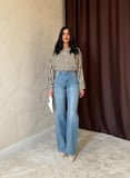 Modavera Mavi Comfy Jeans Pantolon