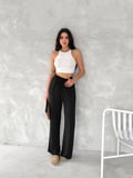 Modavera Ayrobin Oversize Pantalon - Siyah