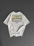 Modavera Unisex Baskılı Oversize T-Shirt - Beyaz