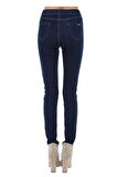 Mavi Denim İndigo Dar Paça Detaylı Kadın Pantolon