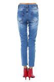 Mavi Denim Taşlanmış Yıpratmalı Kadın Pantolon