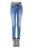Mavi Denim Paça Detaylı Kadın Pantolon