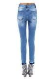 Mavi Denim Paça Detaylı Kadın Pantolon