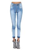 Mavi Denim Yandan İncili ve Nakışlı Kadın Pantolon