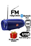 J009fm Taşınabilir Bluetooth Hoparlör,antenli Fm-radyo Alıcısı,bluetooth Radyolu Hoparlör