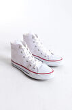 Jy0423 Axe Bağcıklı Keten Kumaş Erkek Günlük Sneaker Ayakkabı Kbt - Beyaz