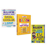 Editör 1. Sınıf Bilsem Soru ve Zeki Çocuk Bilsem Soruları Nasıl Çözülür ile Deneme Seti 3 Kitap