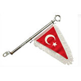 GMS Flama Bayrak Beyaz 35Cm