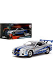 Jada Fast And Furious Diecast Model 12cm 2002 Nissan Skyline Gtr R34silver/blue