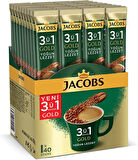 Jacobs 3Ü1 Arada Gold Yoğun Lezzet Kahve 18 Gr X 40 Adet