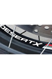 Ducati Desert X Jant içi Yazı Sticker Etiket Model