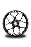 Yzf R1  Yazılı 8Li Jant İçi Yazı Sticker Etiket