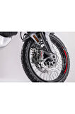 Ducati Desert X Jant Dışı Kırmızı Şerit Sticker Model