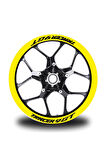 Tracer 9 Gt Yazılı 8Li Jant İçi Yazı Sticker Etiket