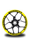 Yamaha Yazılı 16Lı Jant İçi Yazı Sticker Etiket