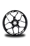Yzf R1 Yazılı 8Li Jant İçi Yazı Sticker Etiket
