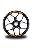 Yzf R6  Yazılı 8Li Jant İçi Yazı Sticker Etiket