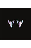Yamaha MT İşaretli Hologram Motosiklet Kask Sticker Etiket Modeli