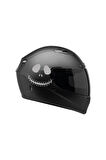 Tek Renk Soytarı (Clown Helmet Stickers) Kask Sticker Etiket Modeli