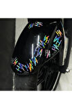 Hologram Motosiklet Ha Ha Ha Sticker Etiket Modeli