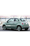 Fiat 500 Yan Kapı Şerit Sticker Etiket Modeli