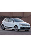 Volkswagen Polo Wrc Yan Kapı Sticker Etiket Modeli