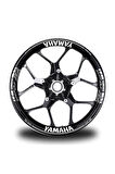 2019-2020 Yamaha Yzf R25 Yeşil- Beyaz Monster Sticker Etiket Ful