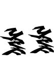 Yamaha YZF R1 1998 - 2001 Sticker Etiket Modeli