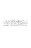 Michelin Mini Sticker Etiket Modeli