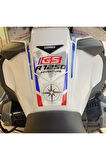 Bmw R1250 Gs Beyaz Tank Pad Damla Sticker Etiket Modeli